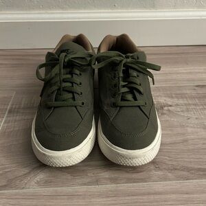 Nike Retro GTS Olive Green Sneakers with White Trim